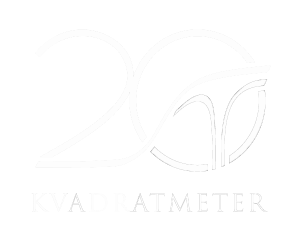 20 kvadratmeter logotyp